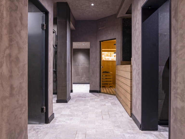 Spa corridor at Premier Luxury Mountain Resort, Bansko