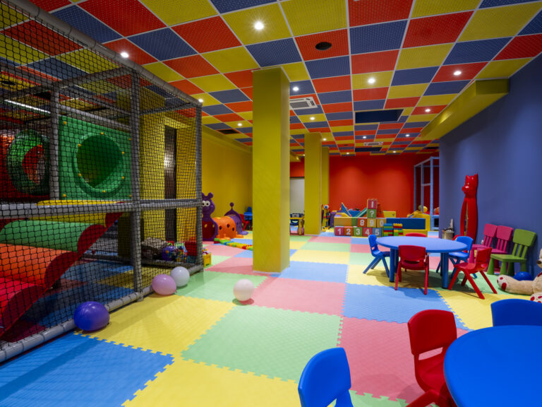 Kids’ club play area at Premier Luxury Mountain Resort, Bansko