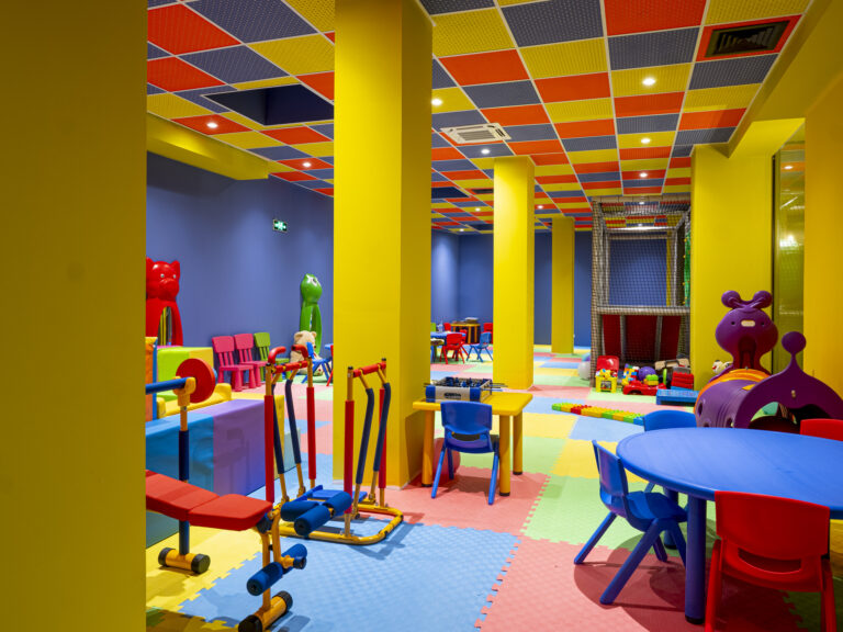 Kids’ club with soft play equipment at Premier Luxury Mountain Resort, Bansko