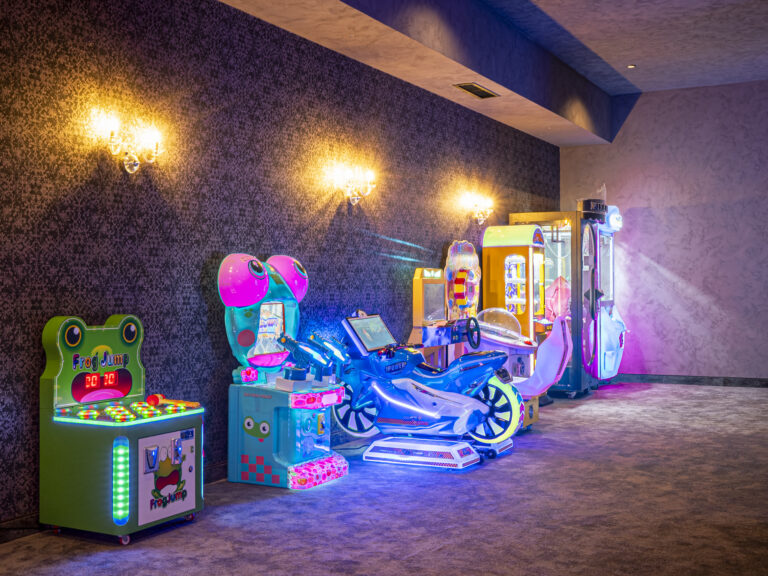 Arcade games for children at Premier Luxury Mountain Resort, Bansko