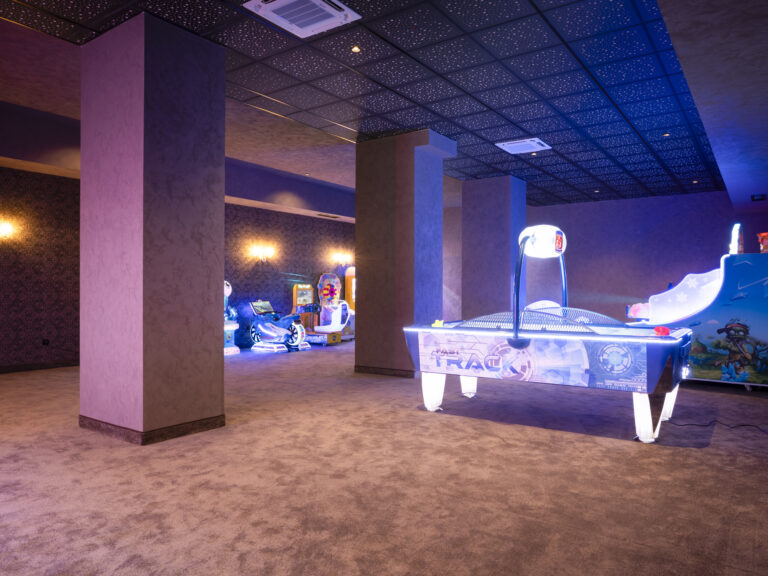 Games room with air hockey at Premier Luxury Mountain Resort, Bansko