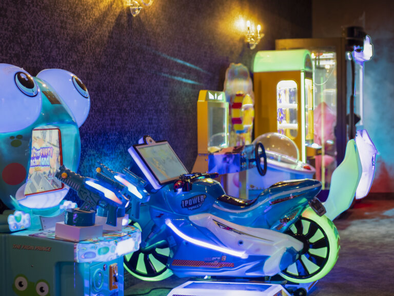 Arcade games room for all ages at Premier Luxury Mountain Resort, Bansko