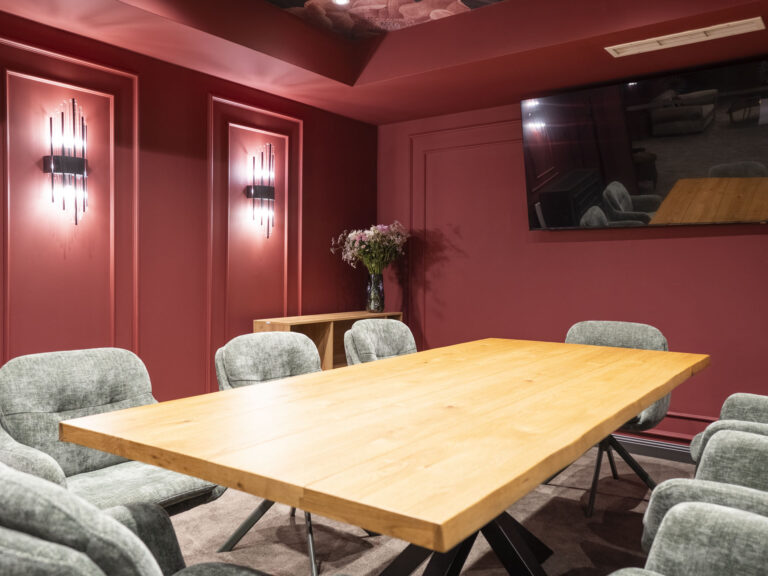 Private boardroom meeting room at Premier Luxury Mountain Resort, Bansko