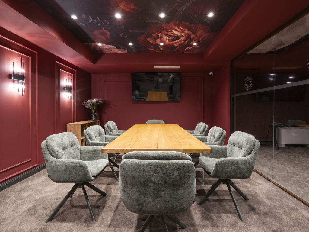 Private boardroom meeting room at Premier Luxury Mountain Resort, Bansko