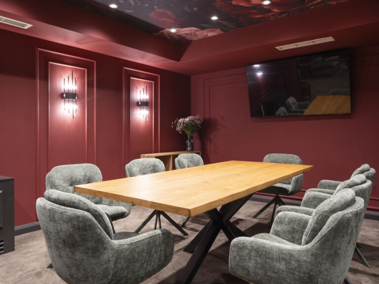 Private boardroom meeting room at Premier Luxury Mountain Resort, Bansko