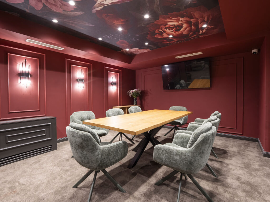 Private boardroom meeting room at Premier Luxury Mountain Resort, Bansko