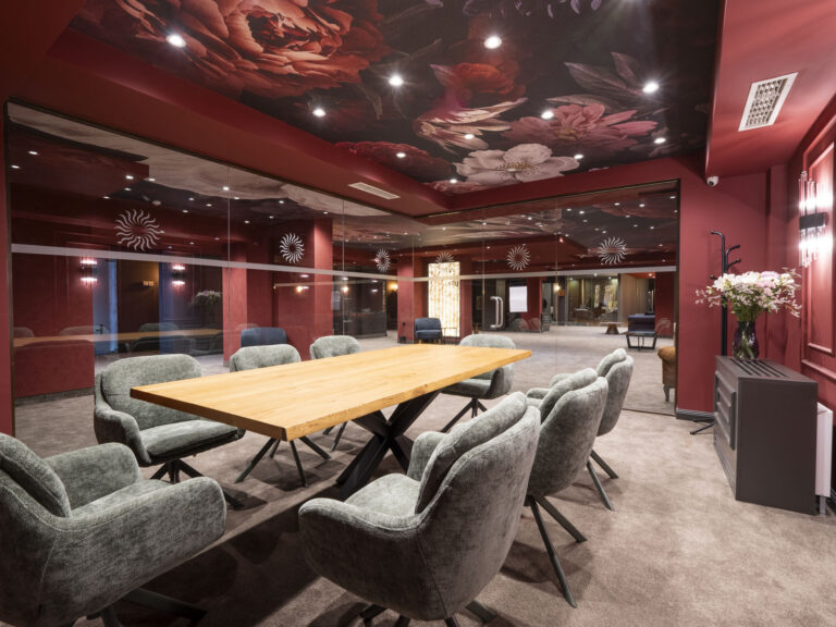 Private boardroom meeting room at Premier Luxury Mountain Resort, Bansko