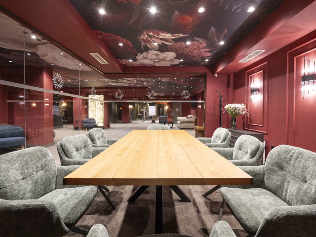 Private boardroom meeting room at Premier Luxury Mountain Resort, Bansko