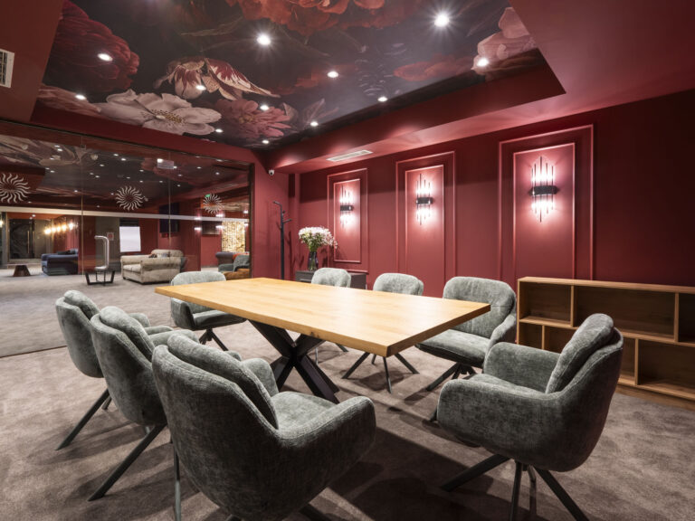 Private boardroom meeting room at Premier Luxury Mountain Resort, Bansko