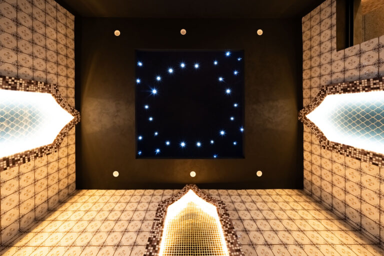 Hammam with heated marble beds at Premier Luxury Mountain Resort, Bansko