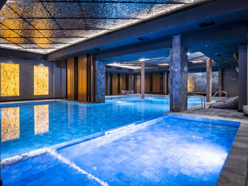 Children’s area of the indoor pool at Premier Luxury Mountain Resort, Bansko