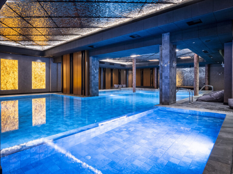 Children’s area of the indoor pool at Premier Luxury Mountain Resort, Bansko