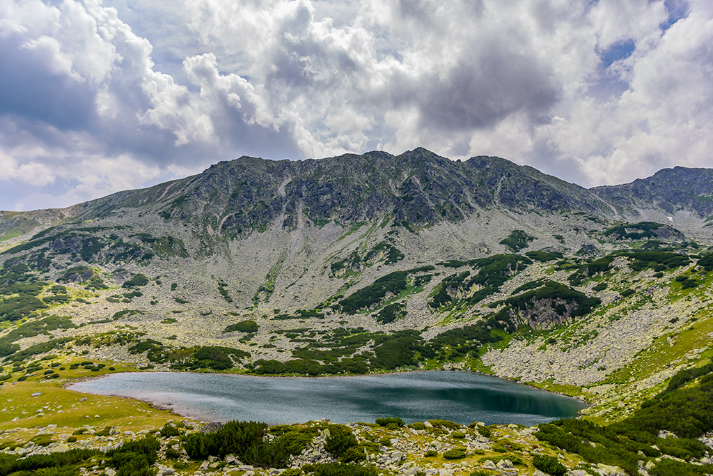 Lake Okoto (The Eye) in the Pirin Mountains near Bansko
