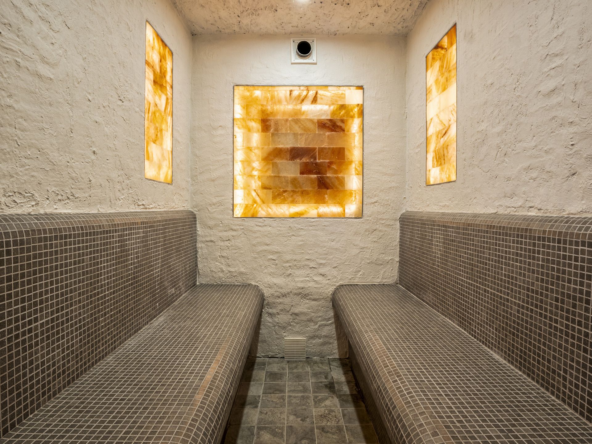 Himalayan salt room in the spa at Premier Luxury Mountain Resort, Bansko