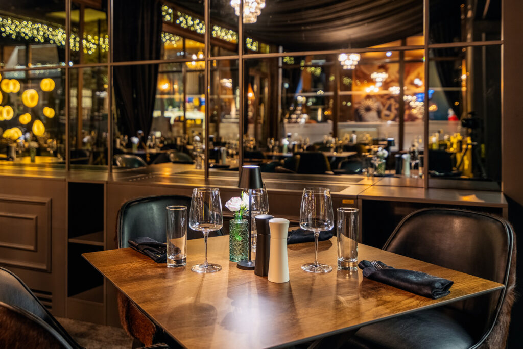 Zenith à la carte restaurant interior at Premier Luxury Mountain Resort, Bansko